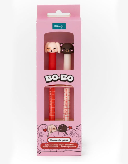 Set 2 Penne Cancellabili Bo-Bo – You Are My Honey Bunny | Mr. Wonderful