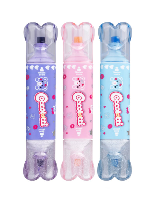 Set 3 Evidenziatori con Timbro Coccolotti – Colourbook