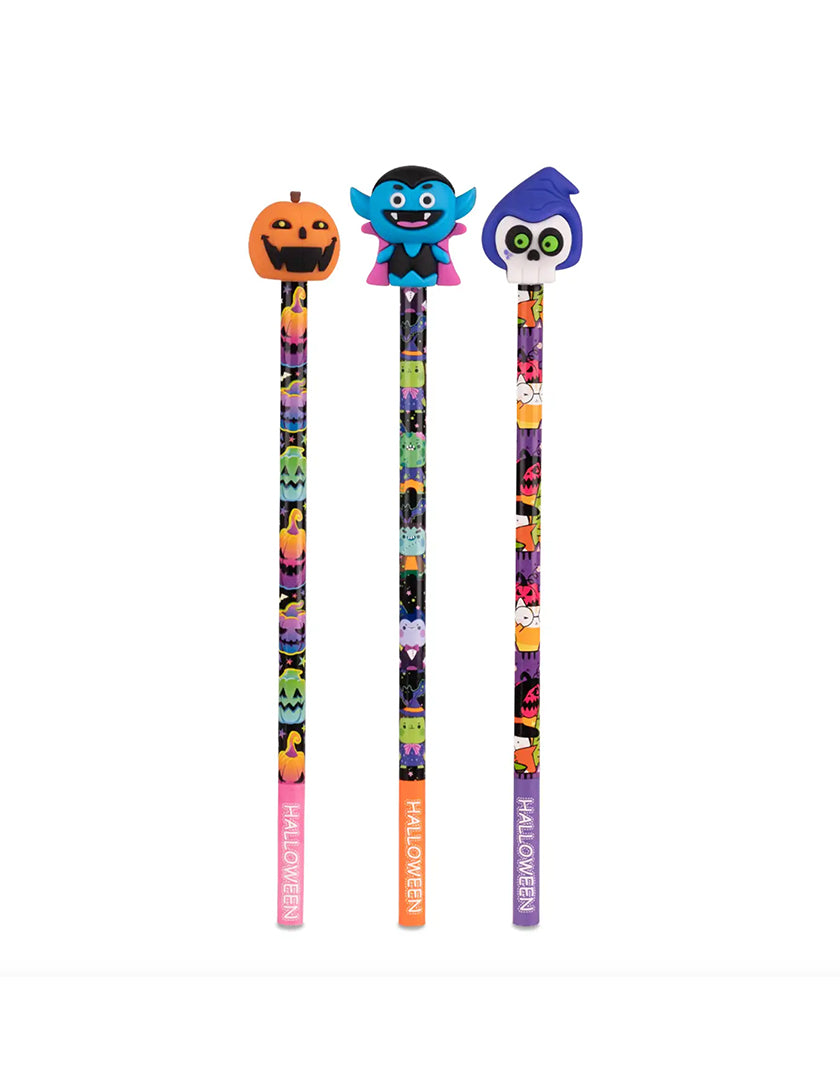 Set di 3 Matite Spooky Scribble Colourbook - Halloween