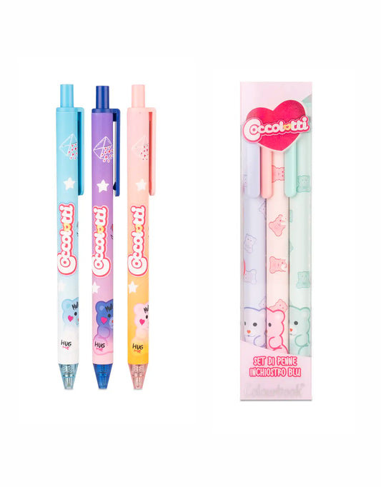 Set 3 Penne a Sfera Coccolotti Colourbook