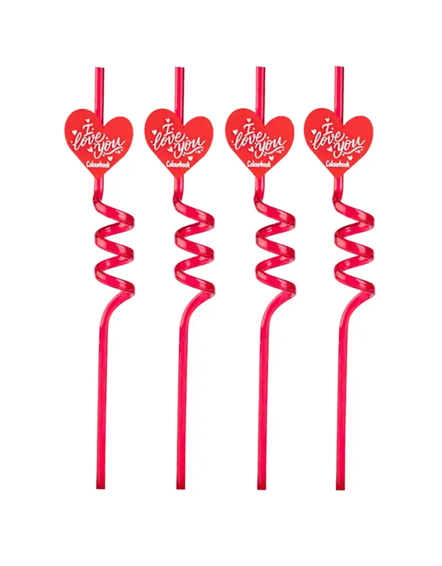Set 4 Cannucce I Love You Colourbook