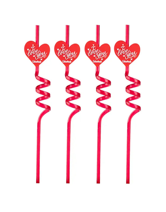 Set 4 Cannucce I Love You Colourbook