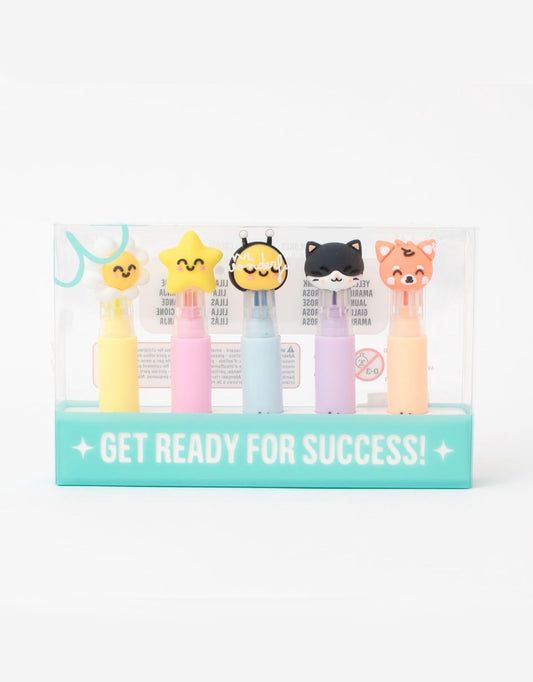 Set 5 Evidenziatori Mr. Wonderful
