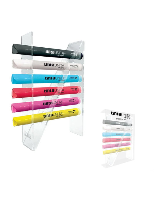 Set 6 Pennarelli Acrilici con Basetta – Art Marker Tinta Unita