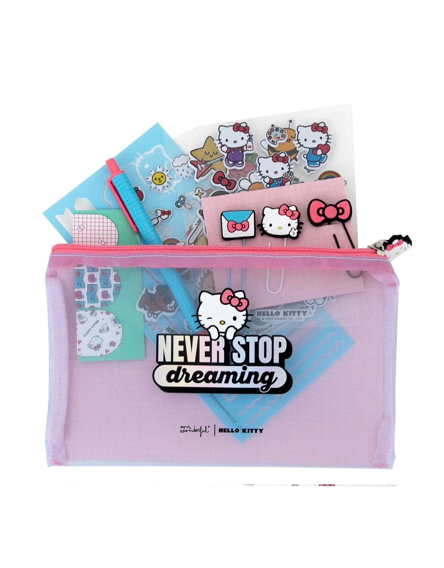 Set Cancelleria Hello Kitty “Never Stop Dreaming” – Mr. Wonderful