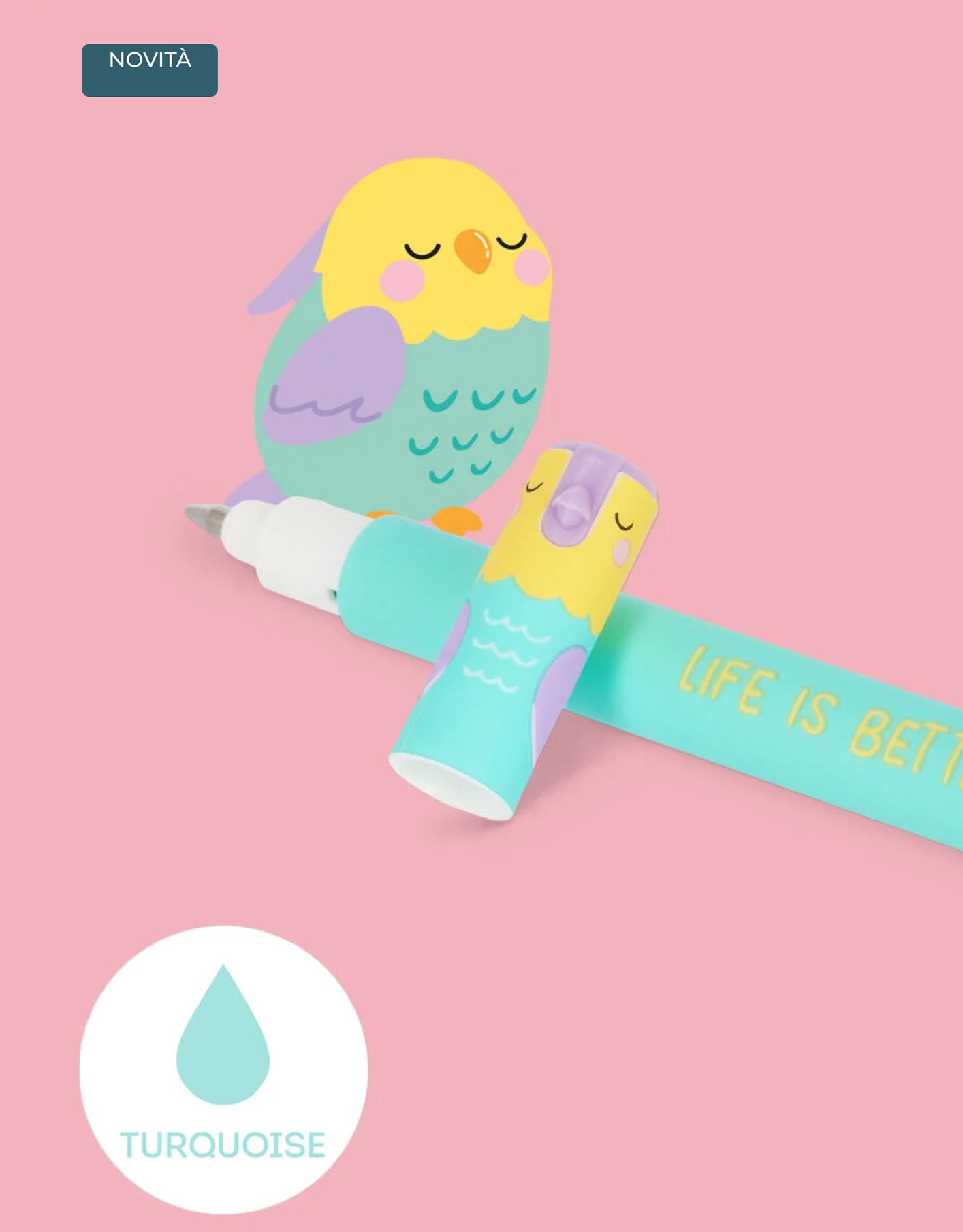 Set di 2 Penne Gel Cancellabili “Better Together” – Erasable Pen Legami