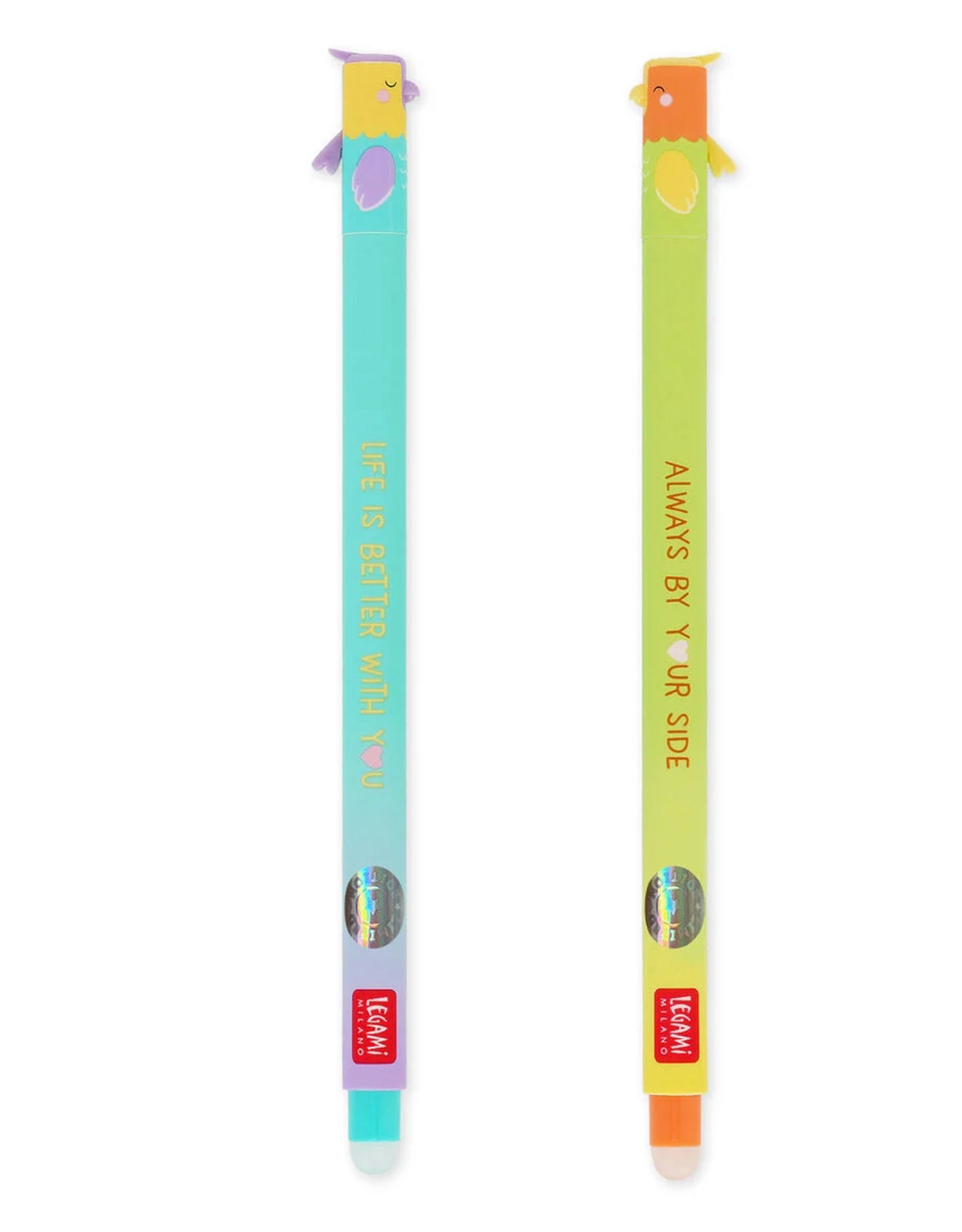 Set di 2 Penne Gel Cancellabili “Better Together” – Erasable Pen Legami