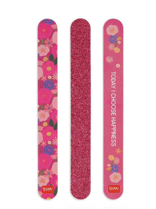 Set 3 Lime per Unghie Flowers "Nails Before Males" – Legami