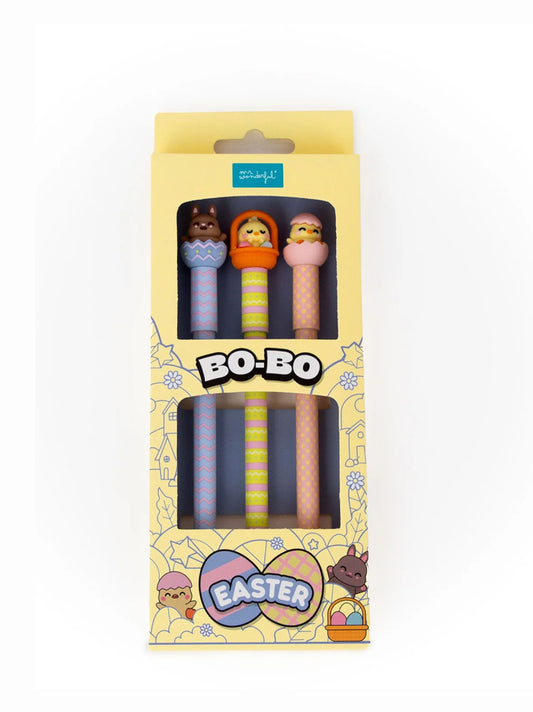 Set 3 Penne Cancellabili Bo-Bo Pasqua – Mr. Wonderful