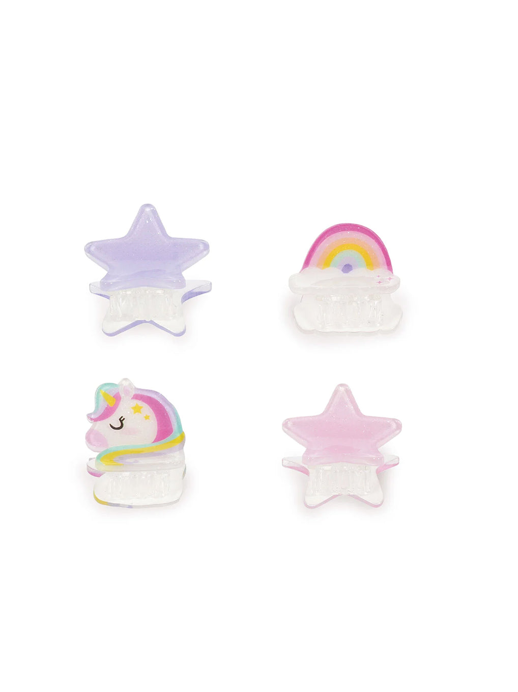 Set 4 Mini Mollette per Capelli Unicorn – Clip Me Up! Legami