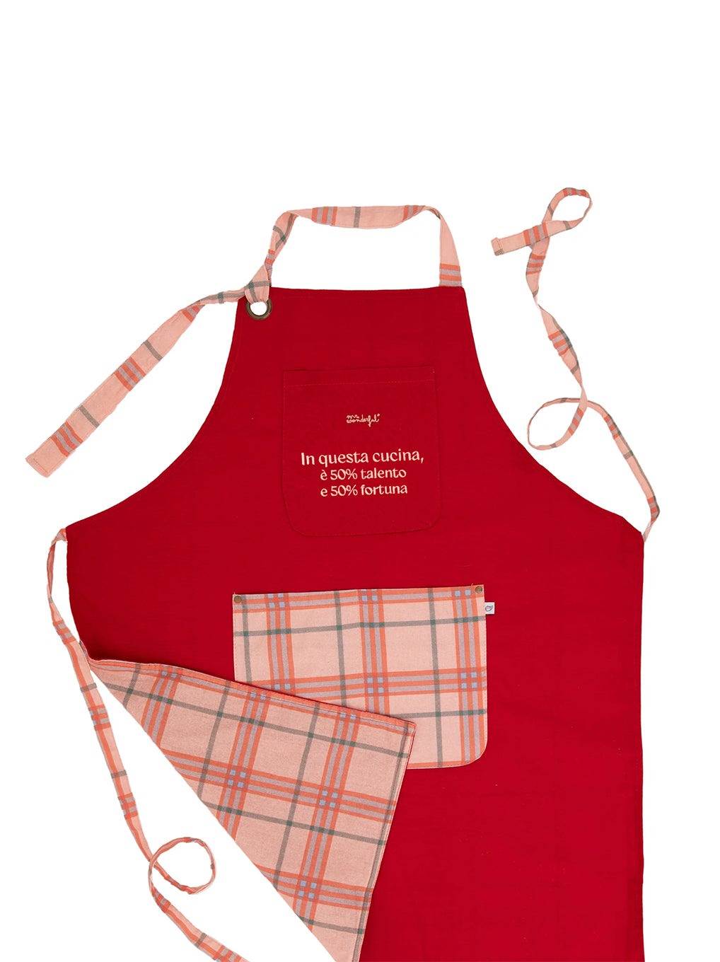Set Grembiule da Cucina e Ricettario Mr. Wonderful – Ricette con Margine d’Errore (e di Sapore)