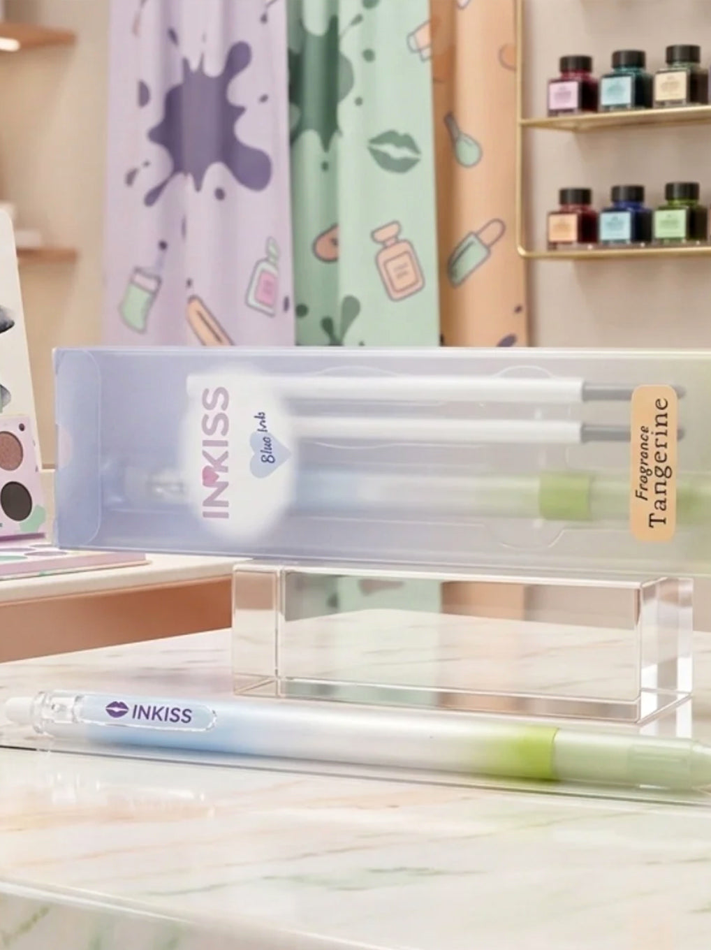 Penna Cancellabile Profumata INKISS con 2 Refill – Giochi Preziosi