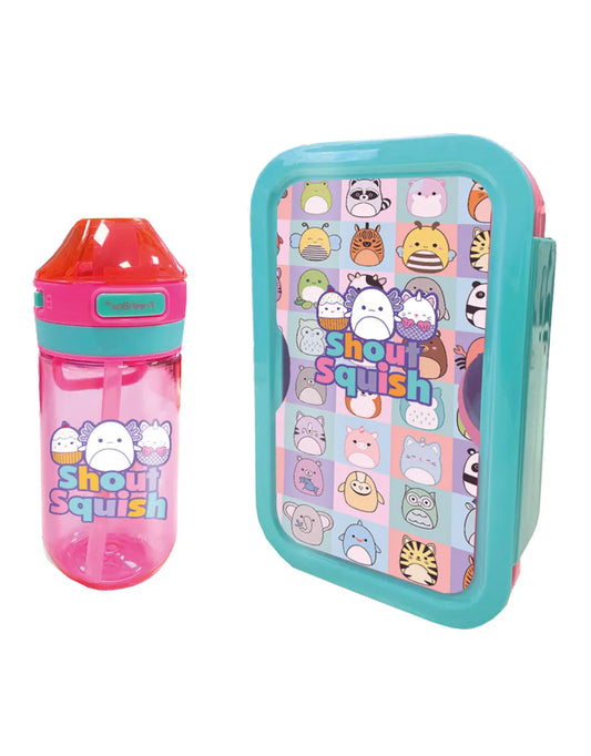Set Portamerenda + Borraccia Shout Squish - Maricart