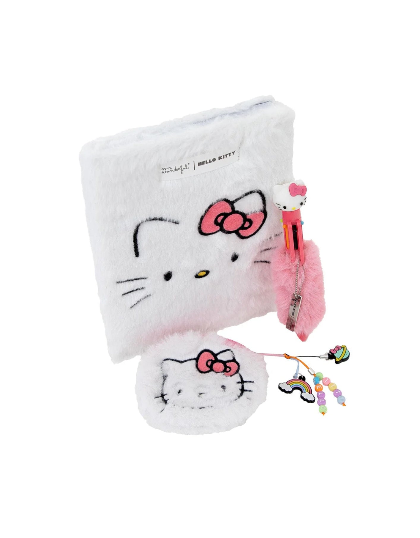 Set Quaderno + Portamonete e Penna Hello Kitty in Peluche – Mr. Wonderful