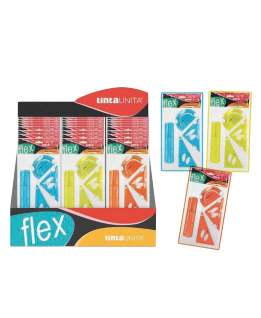 Set Righelli Flex Neon – Tinta Unita