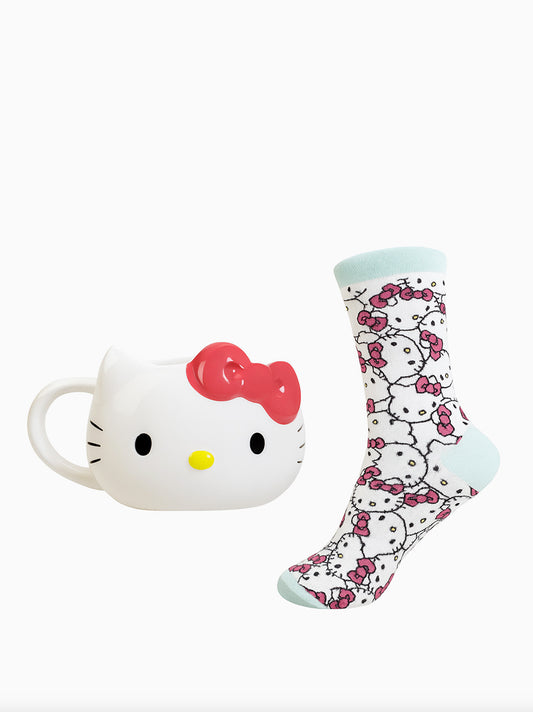 Set Tazza + Calzini Hello Kitty Sanrio