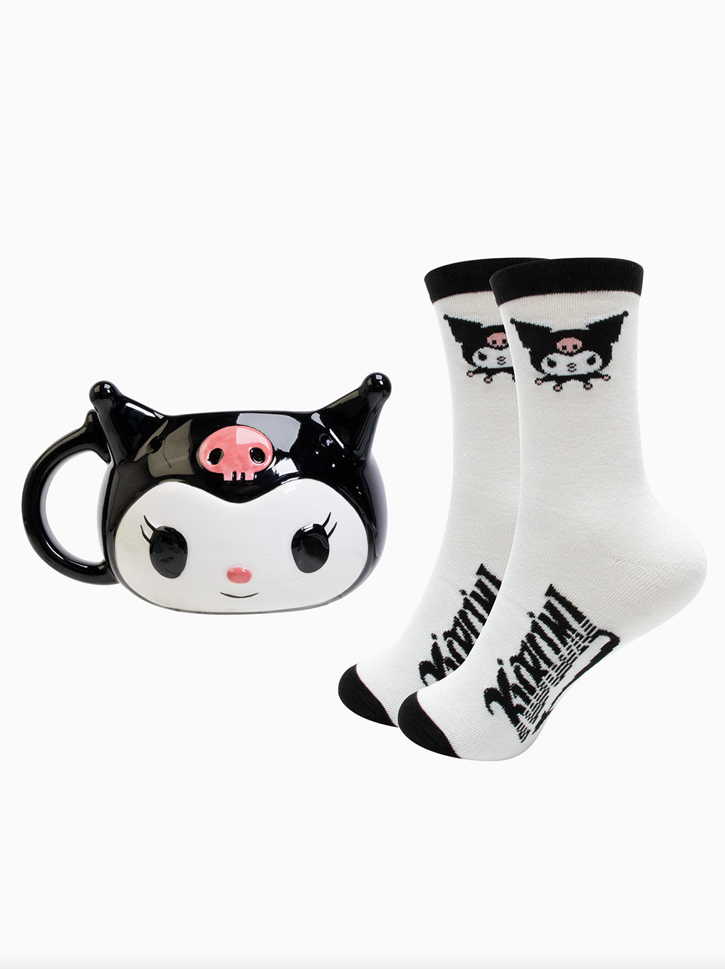 Set Tazza + Calzini Kuromi Sanrio