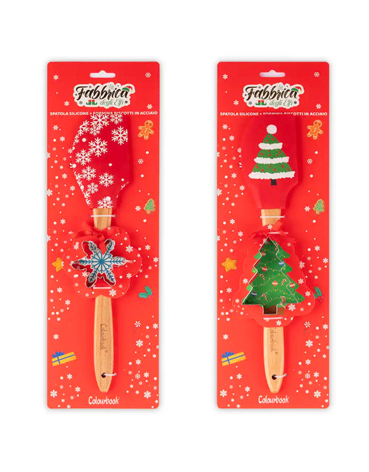 Spatola Natalizia da Cucina con Formina Omaggio Colourbook