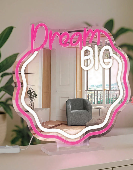 Specchio con Luce LED Effetto Neon It’s a Sign Legami