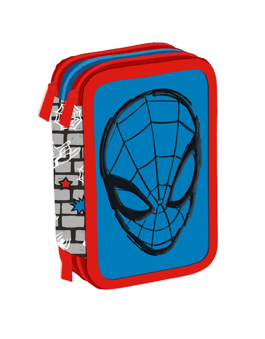 Astuccio 3 Zip Spiderman – Maricart 25