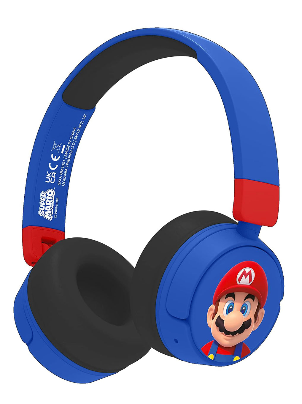 Super Mario Cuffie Wireless Bluetooth OTL Technologies
