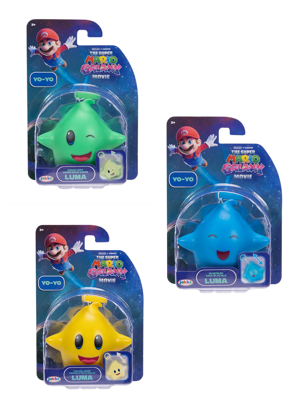 Super Mario Galaxy Yo-Yo Luma Star Luminoso