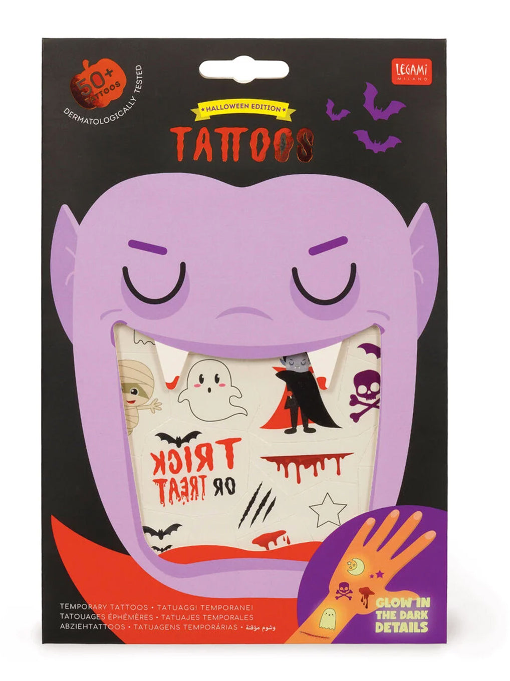 Tatuaggi Temporanei Halloween Tattoos Legami