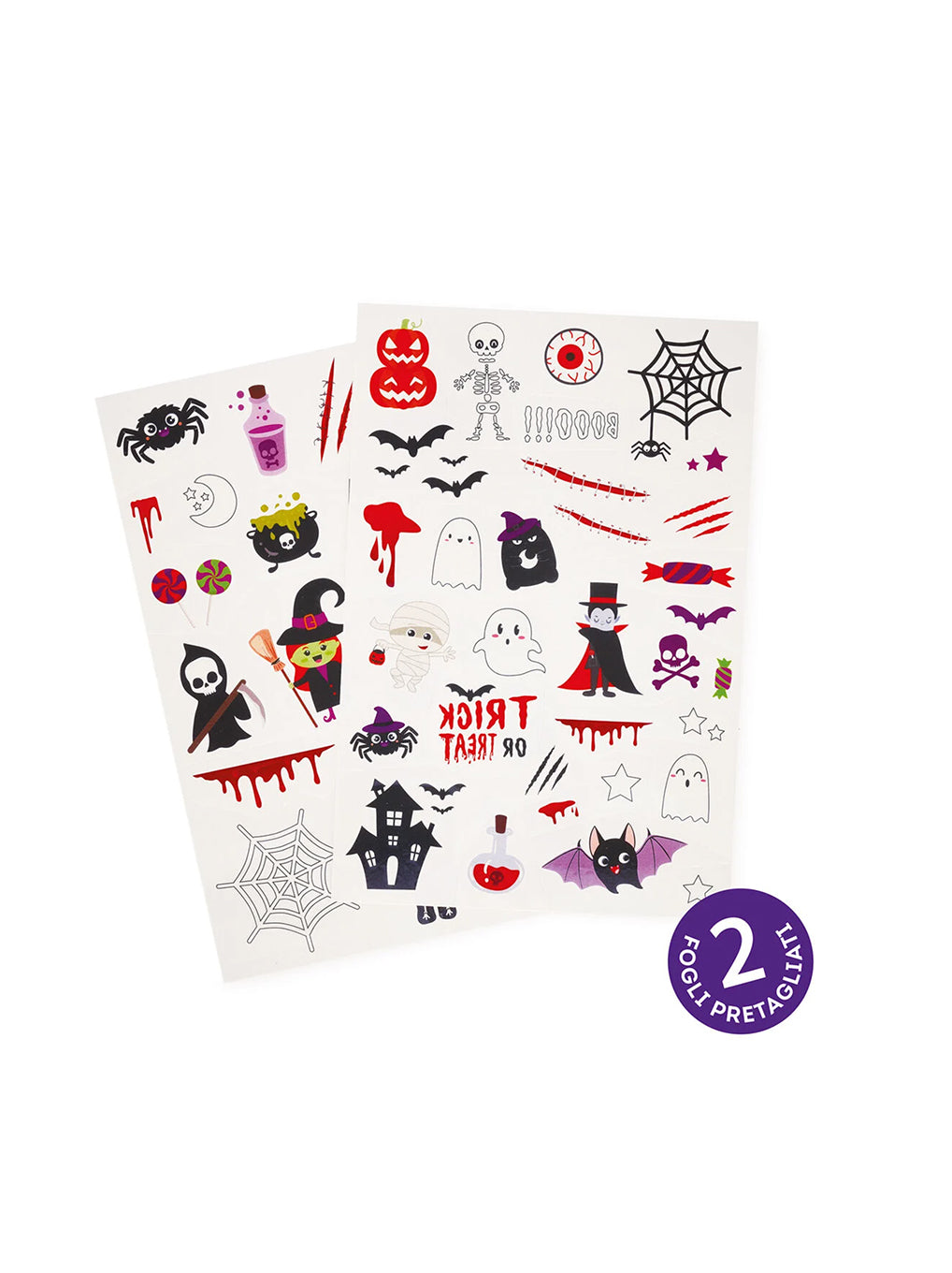 Tatuaggi Temporanei Halloween Tattoos Legami