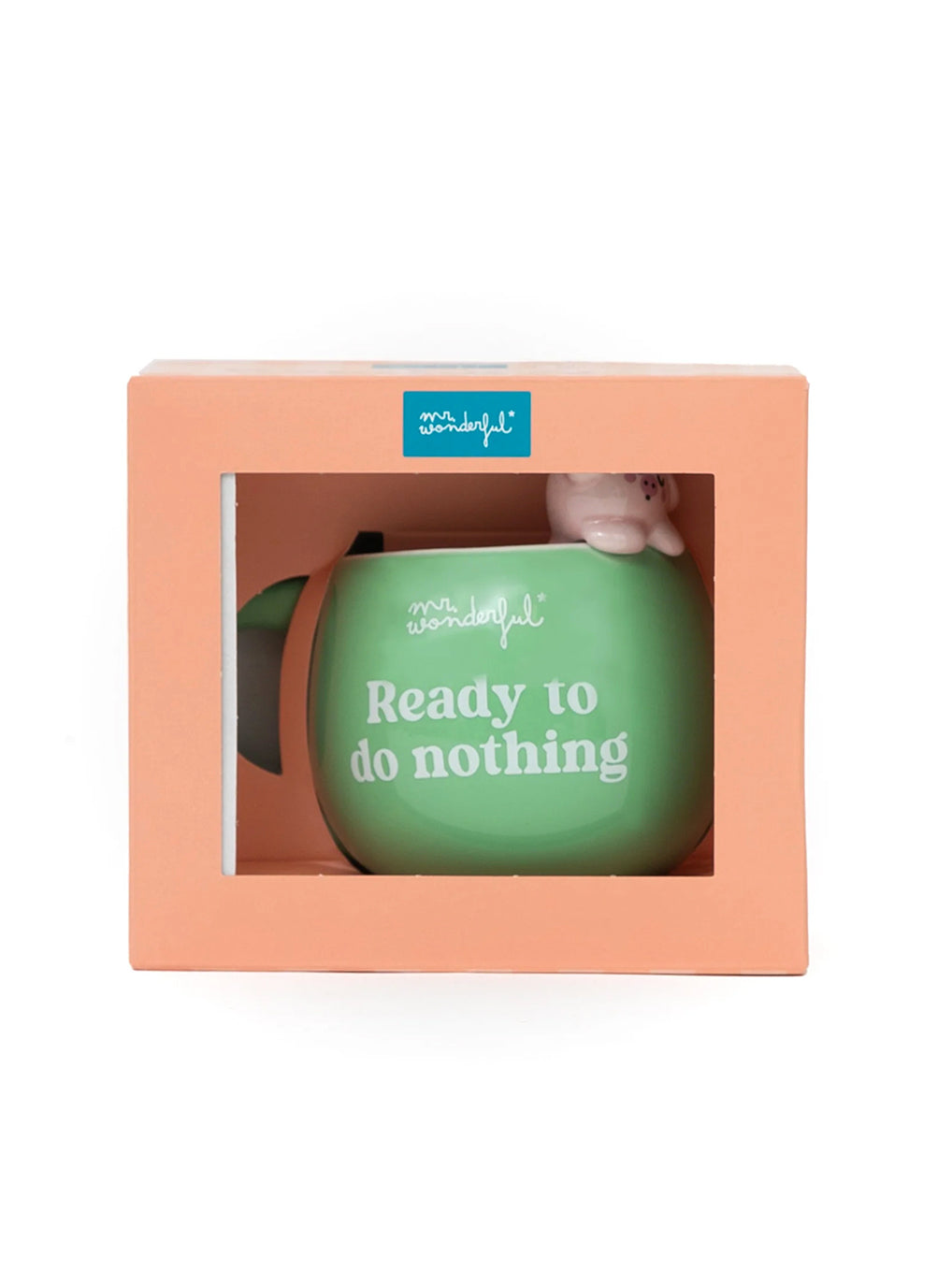 Tazza 3D Lazy Maialino – Ready to Do Nothing – Mr. Wonderful