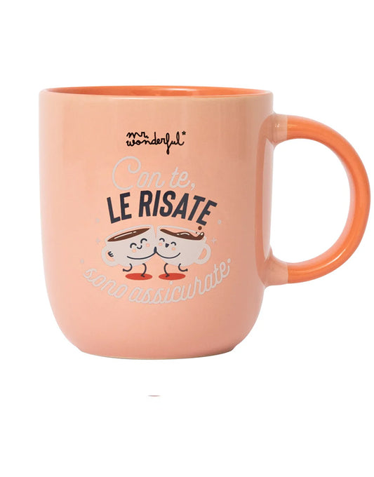 Tazza Mr. Wonderful "Con te, le risate sono assicurate"