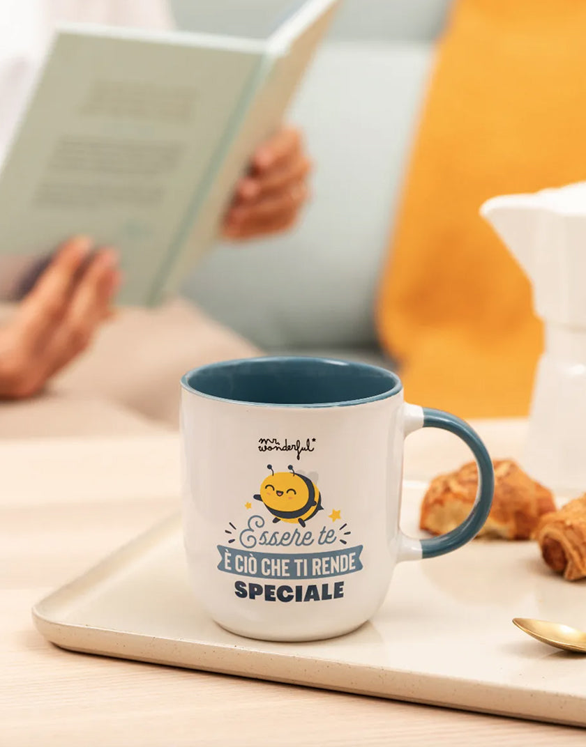 Tazza Mr. Wonderful "Essere te è ciò che ti rende speciale"