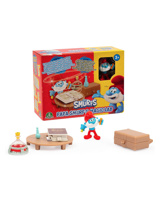 Mini Playset Puffi 'Laboratorio di Grande Puffo Giochi Preziosi