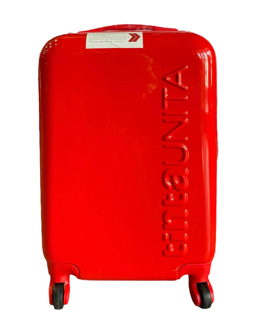 Trolley Tinta Unita da cabina rosso in ABS