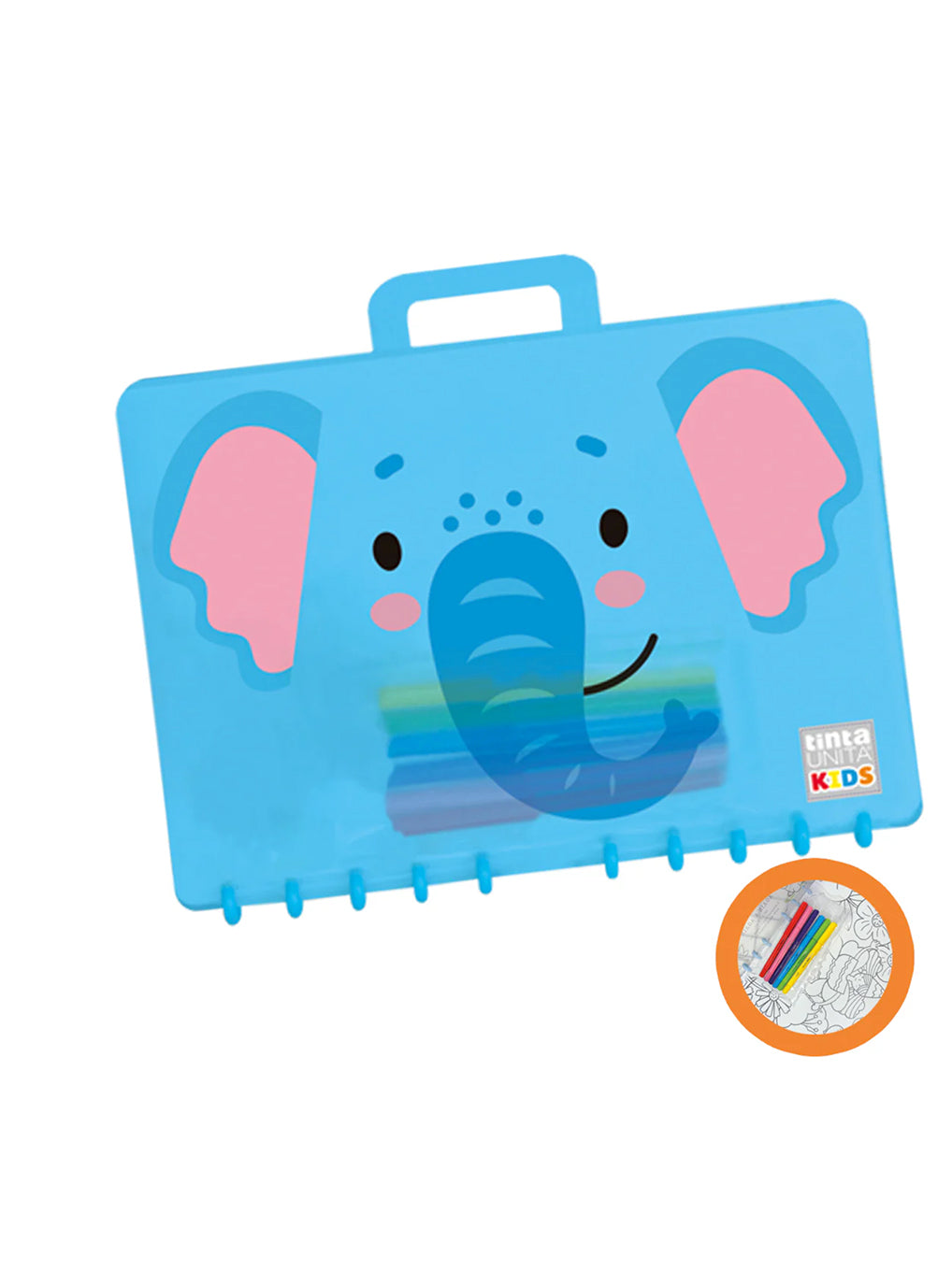 Valigetta Funny Coloring Tinta Unita Kids