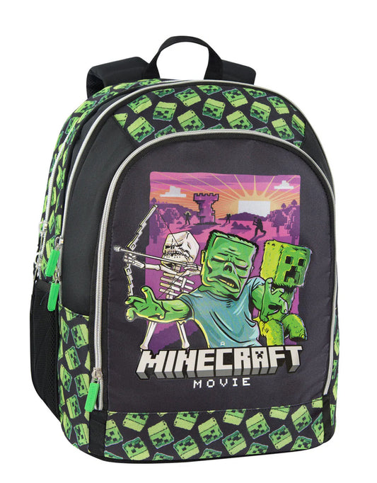 Zaino Organizzato Minecraft Movie – Panini