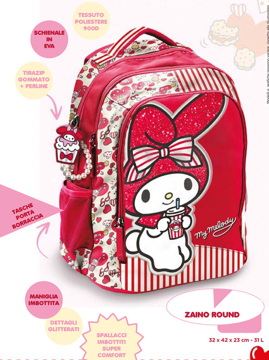 Zaino Round Sanrio My Melody Giochi Preziosi
