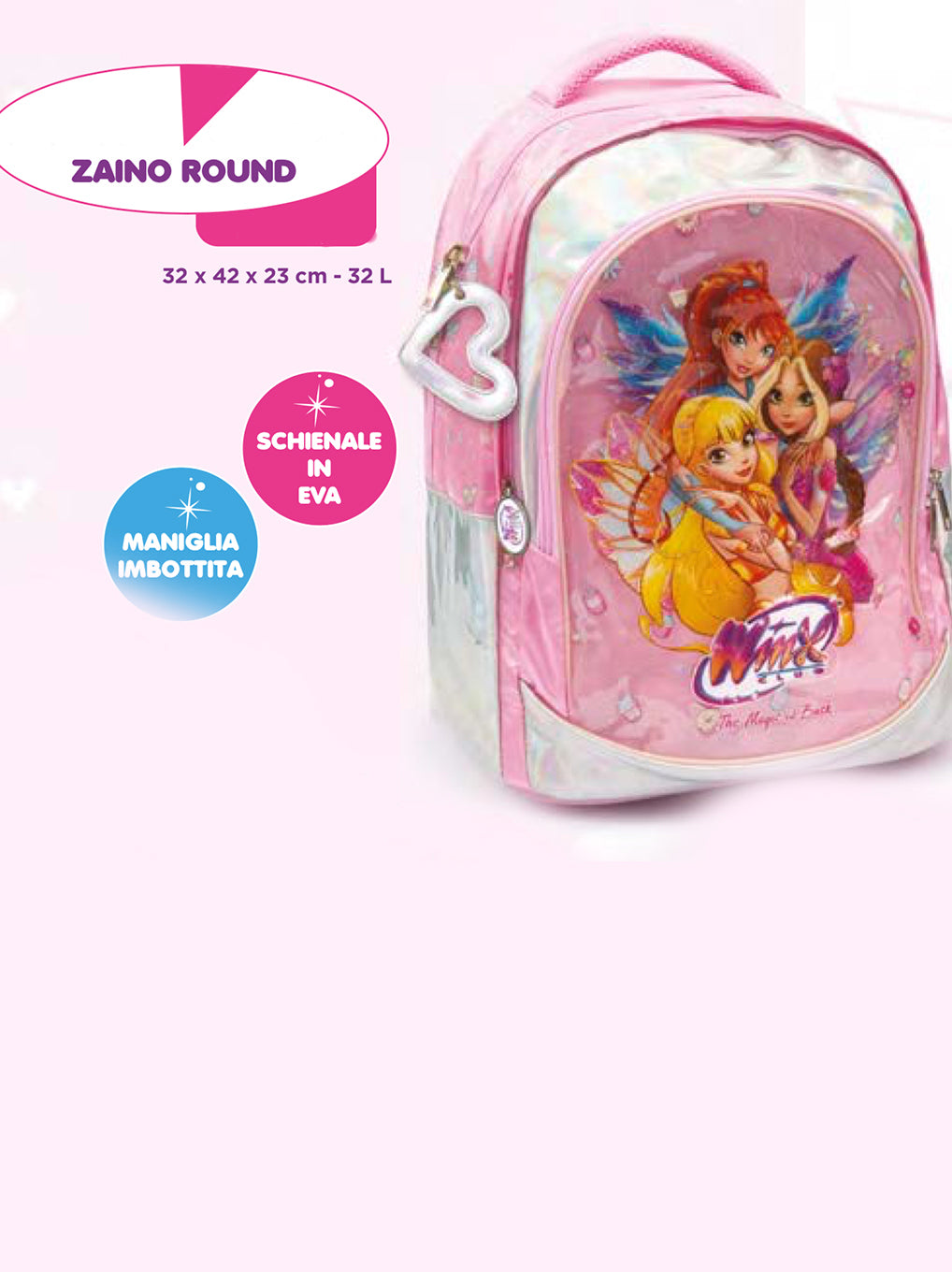Zaino Round Winx Giochi Preziosi