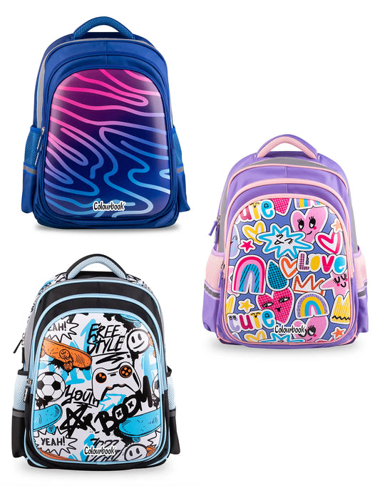 Zaino Scuola Abstract – Colourbook