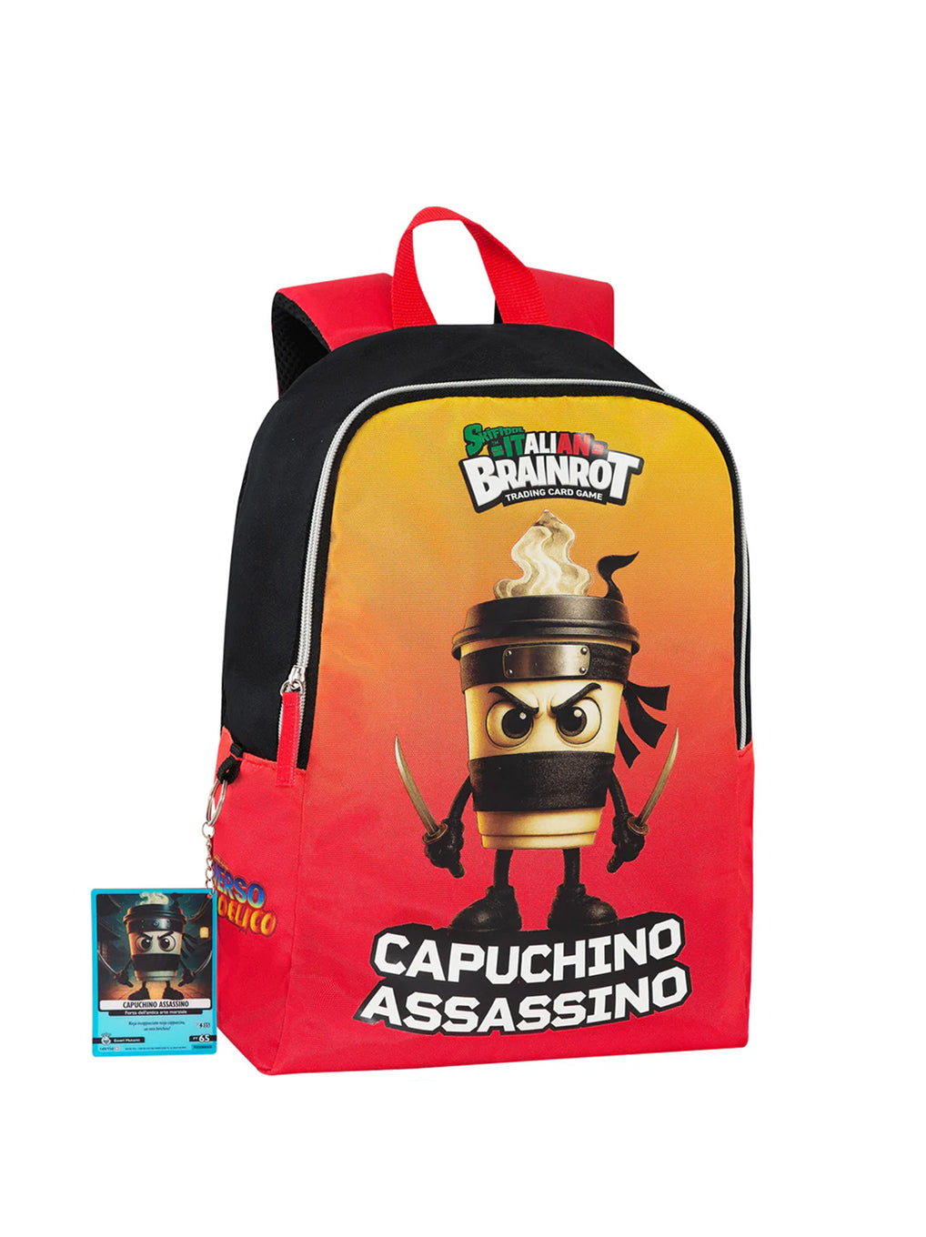 Zaino Skifidol Italian Brainrot Cappuccino Assassino