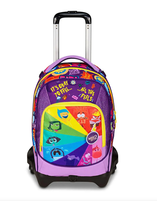 Zaino Trolley Jack 3WD Disney Inside Out 2 Seven